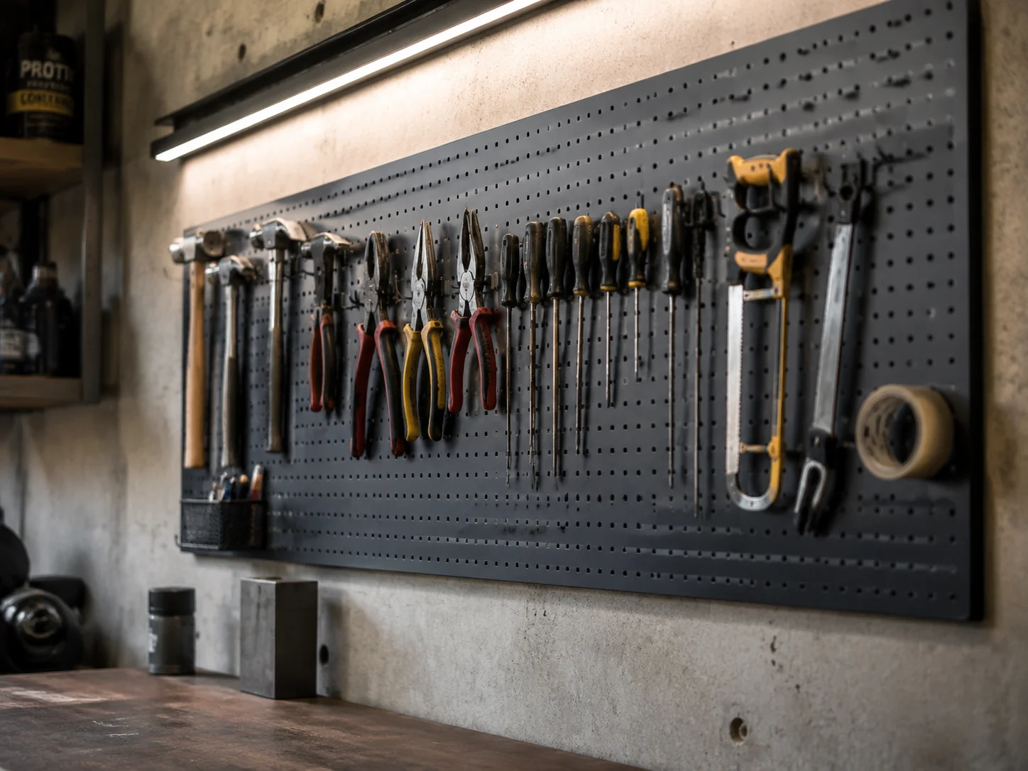 Como montar uma bancada de trabalho eficiente na garagem