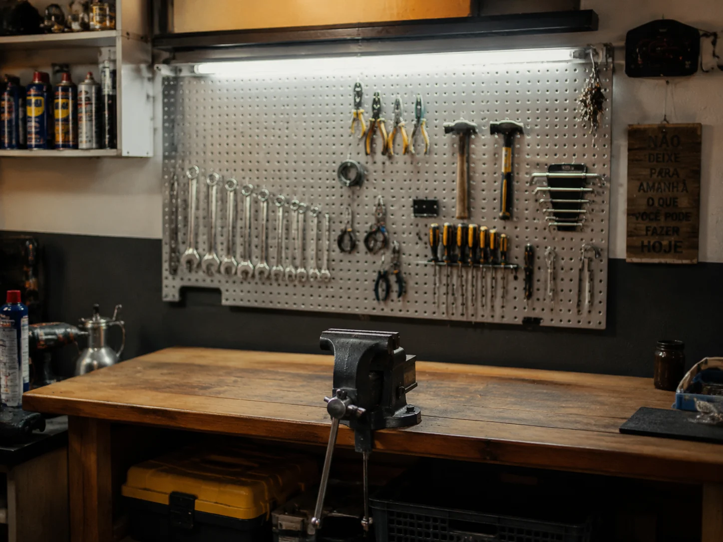 Como organizar as ferramentas da garagem de forma prática