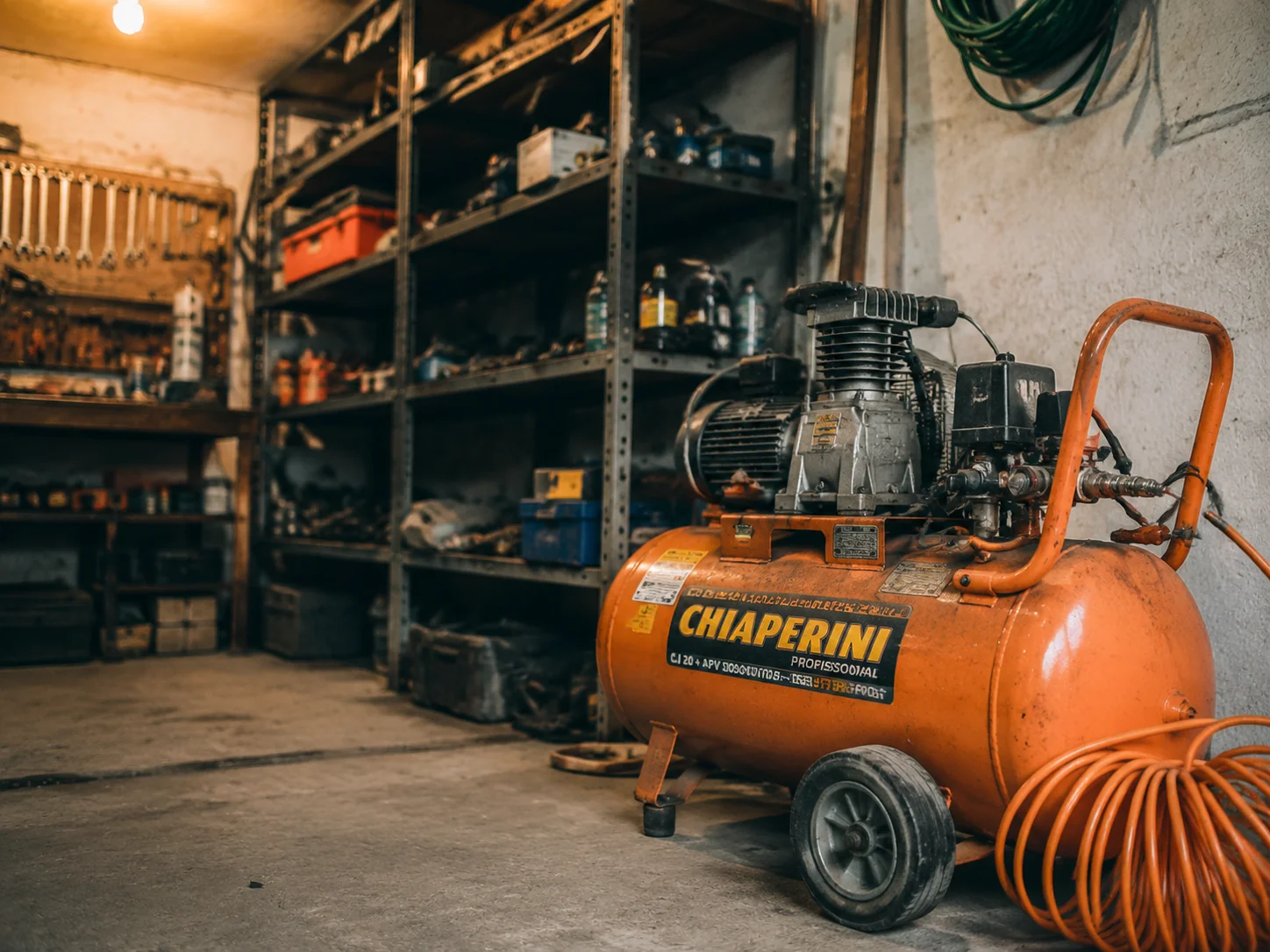 Os melhores compressores de ar para garagem doméstica